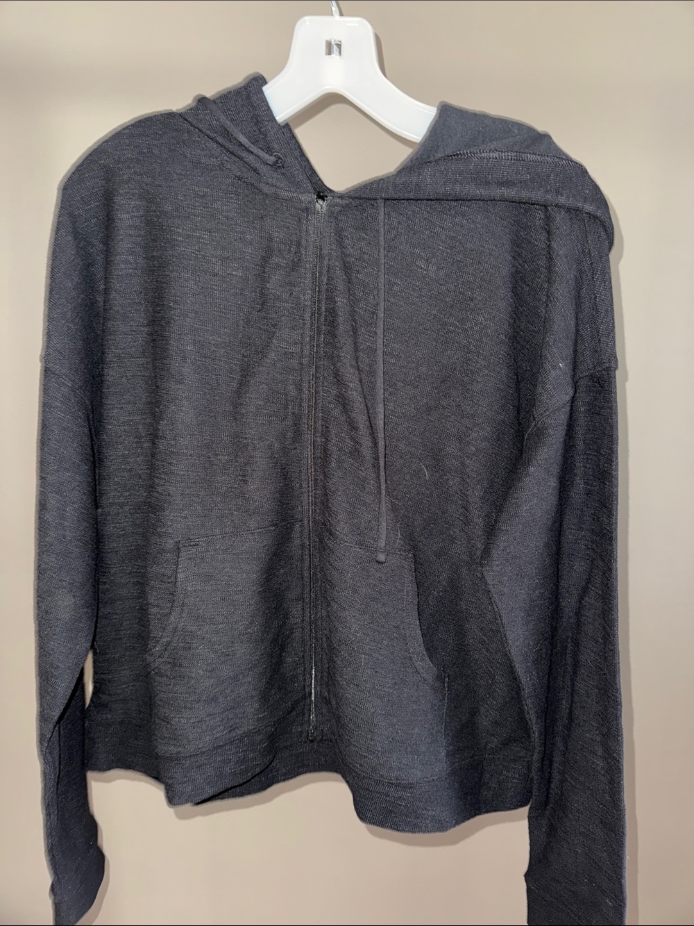 Old Navy Black Zip-Up Hoodie - Women's